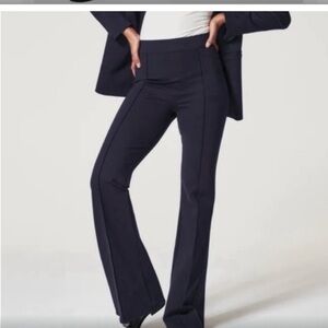 NWT SPANXsmooth™ PerfectFit Ponte Flare Pant in Navy TALL